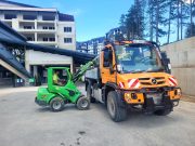 KJP Zlatibor u akciji sređivanja početne stanice gondole uz pomoć multifunkcionalnog vozila Unimog (FOTO)