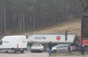 SUDAR NA ZLATIBORU kod skretanja za spomenik